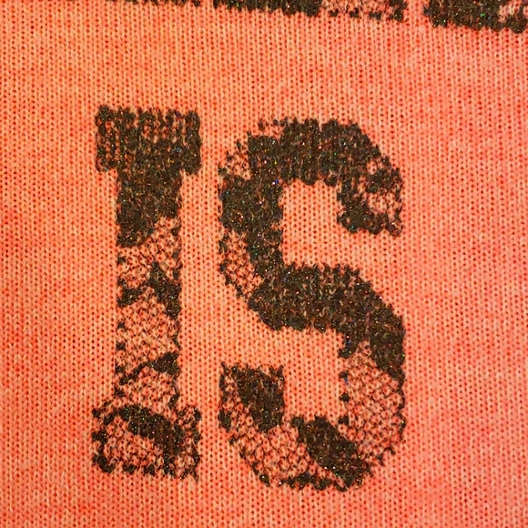 Jerry Leigh Pink Sweater - L - Picture 3 of 6